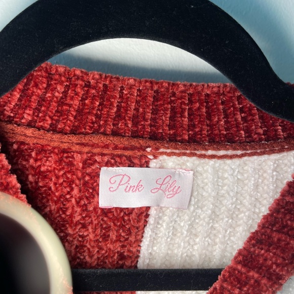 Pink Lily Color block Sweater - Picture 4 of 6